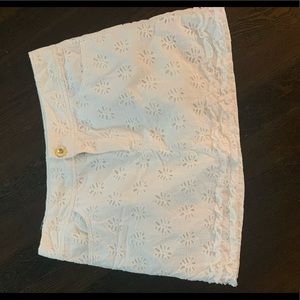 Lilly Pulitzer White Skort
